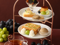 【9/3～11/9】平日14：00予約・数量限定！　季節のAfternoon Tea Set 〜シャインマスカット〜　※要予約　【画像はイメージです】  