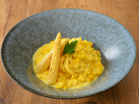 【単品】北海道産コーンをふんだんに使ったクリームパスタ