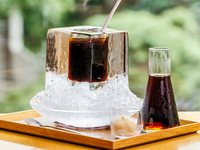 [Tea Time] Cold Brew Coffee in an "Ice Bowl"