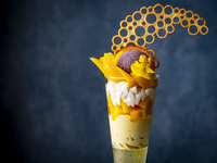 [Summer Parfait “The Golden Riviera”]  Bar-exclusive parfait