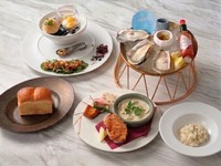[Lunch Course] Assortment of 3 appetizers and rich sea urchin cream noodles