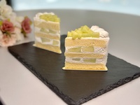 メロンのショートケーキ