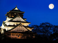 [9/25 (Fri) – Moon-viewing Dinner] A fall-themed full-course meal and garden desserts while enjoying Osaka Castle and the moon <with live music>