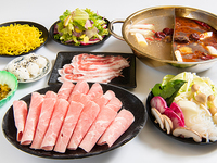 【Single-serving Set Course】 Spicy Medicinal Hot Pot Set Course “Golden Eye Hot Pot T Course” | Try it out first