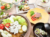 [No private room fee/dining dinner] Limited date << Cool breeze kaiseki.｡:+* >>
