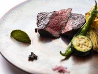 [Special] ~A5 Black Wagyu Beef × Fresh Fish Directly from the Bungo Channel! A premium dinner showcasing seasonal ingredients~