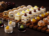 < Adult rate for WEEKDAYS> Sandwich & Dessert Buffet: Chestnut ＆ Grape