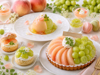 Peach and Shine Muscat dessert buffet – Elementary school students