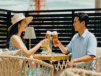 【ビアガーデンプラン】水仙コース＋２時間飲み放題　熟撰生ビールorスパークリングワイン｜点心・季節の蒸しスープ・本日の炒飯など全10品