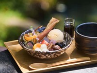 スイートポテトあんみつ
