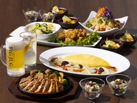 ランチタイム　6,500円パーティープラン