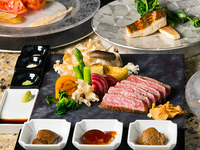 ★Special offer★《 豪華ランチ 》 特選 黒毛和牛と鮮魚を食べ比べを楽しむランチコース