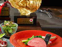 Same-day booking OK [Weekdays only・Kobe beef Thank You Lunch Course] 8 dishes total