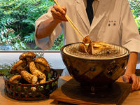 “Kaiseki” Matsutake tasting kaiseki (counter seating)