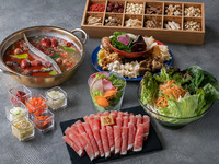 ＜人気No.1＞希少きのこも食べ放題 麻辣湯きのこラムしゃぶ食べ放題コース