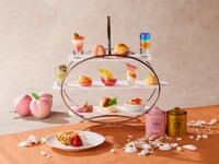 【8月の平日限定割引】桃のアフタヌーンティー ～サンセット・ピーチ～