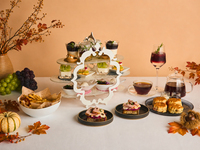 A Treat of Autumn-Scented Kyoho and Shine Muscat Grapes: Afternoon Tea + 2-Hour All-You-Can-Drink Café ~Weekdays, Check-in at 1:00 PM~
