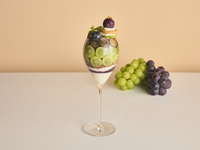 [September–October Only] Luxurious Kyoho and Shine Muscat Parfait + One Café Drink of Your Choice (Weekdays, Sept. 1–Oct. 31)