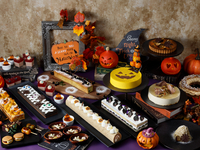 October (Sat, Sun & Holidays only) <Adults> Autumn Halloween Sweets Buffet featuring Japanese and Western treats