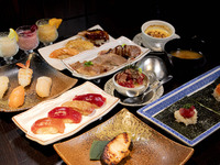 [Yamakōchi premium tuna: 4 types, 3 grilled varieties, Kuroge Wagyu beef] Omakase course – 22 dishes total