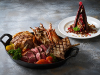 [Surf & Turf Share Plate] & [Volcano Chocolate Cake] Set