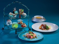 【Petit Nature】Seaside Afternoon Tea ~Ise-Shima Aquarium × Sheraton Miyako Hotel Osaka~ Dinner with desserts + one drink including a toast sparkling wine (Sept 1–Oct 31)