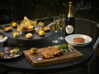 September【terrace dolce vita champagne free flow】+seasonal sweets plate（8kinds）