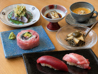 【OMAKASE Course】 15 courses celebrating the changing seasons (9 nigiri pieces / 5 appetizers / a bowl dish)