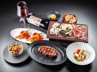 [Unlimited Drinks During Lunch Included] Angus Beef Striploin Grilled over Wood Fire Course | 5 Appetizers