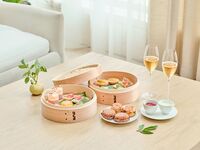 【Online Special until 16 August】Tower view seat guaranteed Discover Shanghai Beyond Borders Afternoon Tea with a glass of champagne