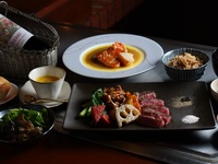 【ランチ】霞（ヒレ）魚介と黒毛和牛ヒレのコース 