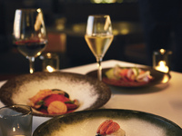 Arva Christmas Lunch Course＋窓確約＋Glass Aman Champagne