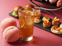 Time Sale 25％OFF! [Online Price] Peach Afternoon Tea + Special Drink 6,750 yen