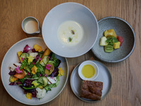 KOSA Salad Lunch + upgrade to one topping + 1 drink included