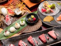 記念日に人気！秋の特上懐石｜肉五貫100g