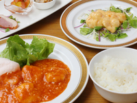 【平日オンライン予約限定】メインが選べるランチセット　笑喜（しょうき）　9/1～11/30