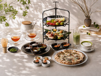 Japanese-Western Afternoon Tea Featuring Nara Shogaku Sweets and Autumn Flavors