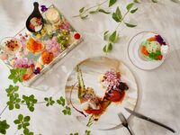 【9周年記念ディナー★乾杯スパークリングワイン】華やかなジュエリーボックス・オードブルが彩る五感で楽しむ表参道シーズナルコース