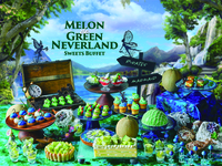 Autumn Sale[Limited to 15 people / WEB 38% off] “Melon de Green Neverland” dessert buffet