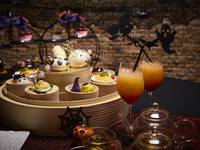 【ディナー】カクテル付　ハロウィンチャイニーズアフタヌーンティー