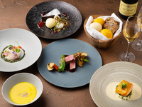 【Reservations required by the day before】Original 6-course dinner featuring two seasonal main dishes