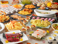 【9/19～21、10/24、25】《Web割》本鮪食べ放題！秋の味覚を嗜む彩りおばんざいランチビュッフェ