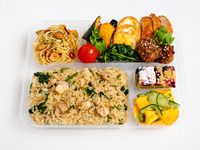 “Tohoku Ranch Bento” – Western-style cuisine packed with the bounty of Tohoku Ranch