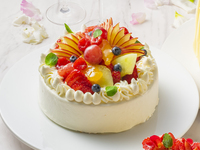 Fresh cream decorated cake (12cm diameter) - for in-store use