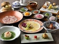 ディナーコース　櫻華（おうか）＋ 『OPEN記念特典』乾杯のスパークリングワインプレゼント※10/1～