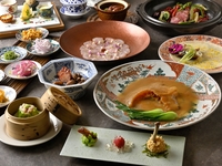 ディナーコース　蘭華（らんか）＋ 『OPEN記念特典』乾杯のスパークリングワインプレゼント※10/1～