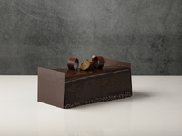 Chestnut and chocolate Buche de noel 10cm