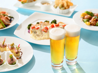 【屋内ビアテラス】期間限定9月末まで！事前予約制・MEM’s ビアプラン＜料理6品・フリーフロー90分＞