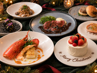 【Christmas Dinner】 The Premium Christmas | Guaranteed ocean views; indulge in lobster as the main course and a whole cake for dessert. A premium 7-course meal.