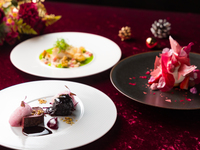 【Christmas 2026 | Menu Étoile | Phoenix Hall】 A luxurious selection of 8 dishes, including Oman shrimp and Tajima beef fillet.